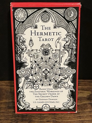 The hermetic tarot card - the,